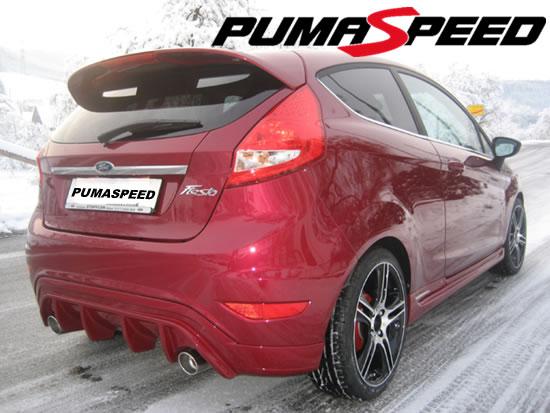 Ford Fiesta Mk7 Zetec 2009 Rear Valance Diffuser By Stoffler Body